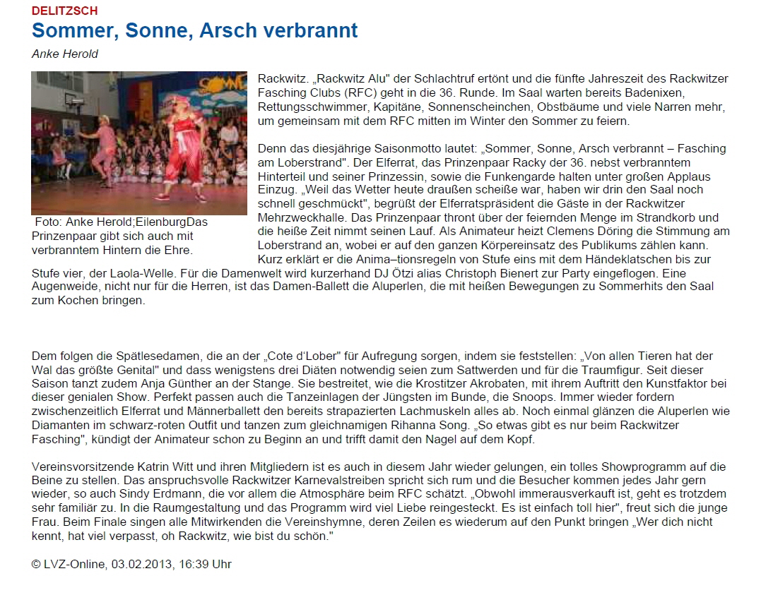 Sommer Sonne Arsch verbrannt LVZ Online